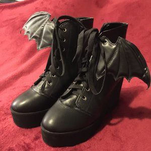 Iron Fist Bat Wing Boots